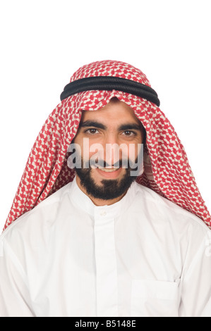 Glücklicher arabischen Mann Stockfoto