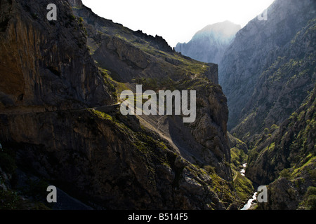 Garaganta de Cares, Nationalpark Picos de Europa, Spanien Stockfoto