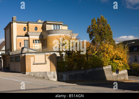 Das türkische Haus oder Schwob Haus des Architekten Charles-Edouard Jeanneret oder Le Corbusier in La Chaux-de-Fonds Schweiz Stockfoto