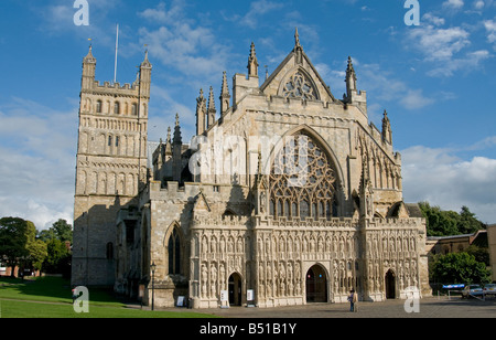 Cathedral Church of St Peter Exeter City Westcountry Devon England UK Stockfoto