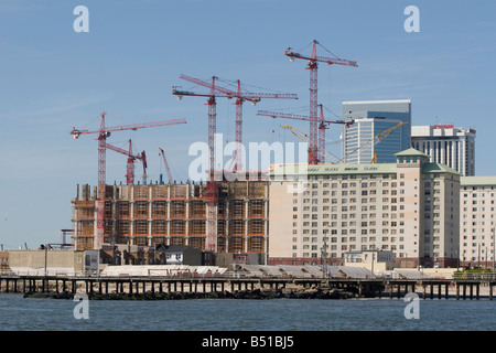 Coastal Bau in Atlantic City Stockfoto