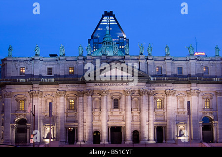 Basilique Marie Reine du Monde Kathedrale Montreal Quebec Kanada Stockfoto