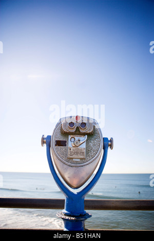 Close-up of View Finder, Oceanside, San Diego County, Kalifornien, USA Stockfoto