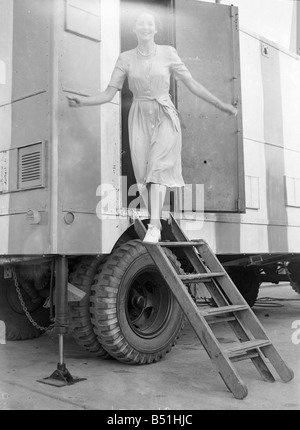 Terry Watt Radar Tracker am Flughafen London &#13; &#10; 1949 &#13; &#10; 019021/1 Stockfoto