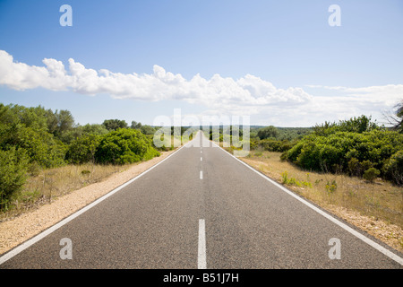 Road, Mallorca, Spanien Stockfoto