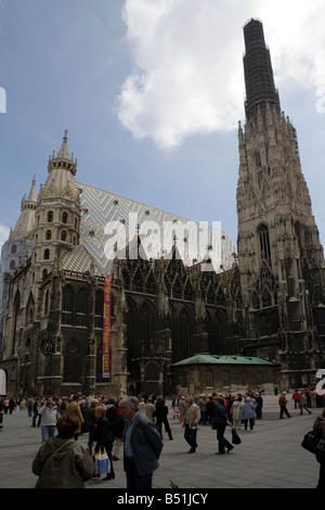 St.-Stephans Catehdral in Wien, Wiener Stephansplatz Stockfoto