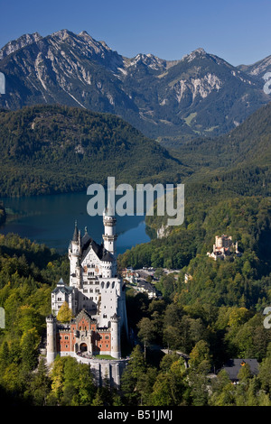 Schloss Neuschwanstein, Schwangau, Bayern, Deutschland Stockfoto