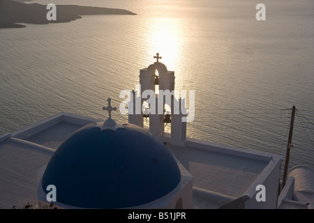 Kirche, Thira, Santorini, Griechenland Stockfoto