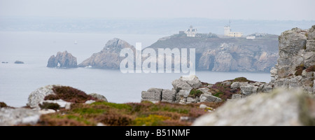 Weitläufigen Küste im Finistere in der Bretagne in Frankreich Stockfoto