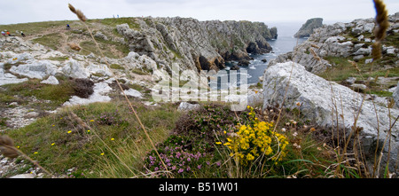 Weitläufigen Küste im Finistere in der Bretagne in Frankreich Stockfoto