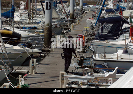 Polizei suchen Lagos Marine auf Jagd nach vermissten 3 Jahre alten Madeline McCann Madeleine McCann Stockfoto