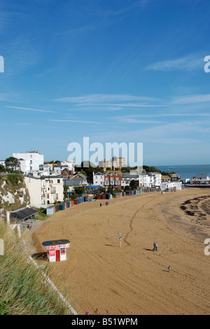 Ansicht von Broadstairs und Viking Bay beach Kent England Stockfoto