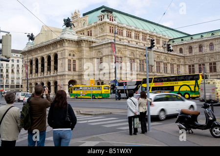 Wiener Staatsoper Stockfoto