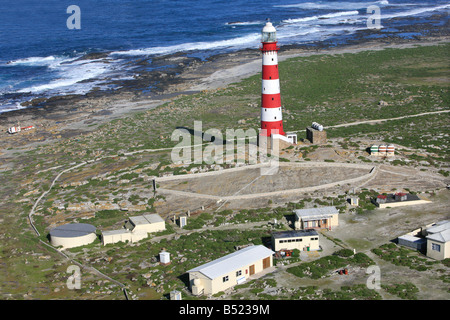 Dassen Island Lighthouse, Kapstadt Stockfoto