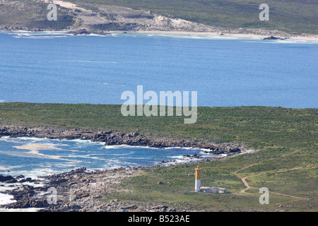 South Head Lighthouse, Saldanha Bay, Südafrika Stockfoto