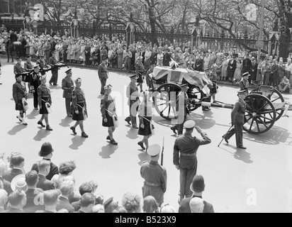 Beerdigung von Lord Wavell.  1950 &#13; &#10; 06.07.1950 &#13; &#10; 024443/1 &#13; &#10; Stockfoto