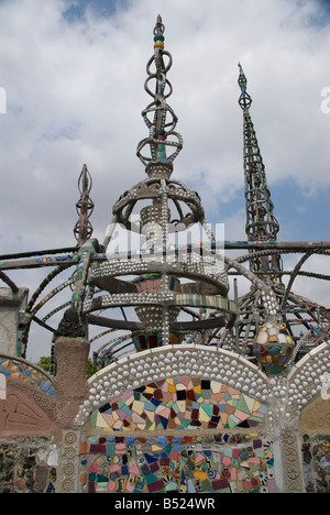 Watts Towers von Simon Rodia State Historic Park, Los Angeles, Kalifornien Stockfoto