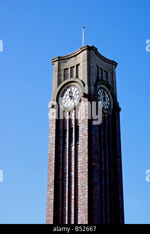 Der Uhrturm, Coalville, Leicestershire, England, Vereinigtes Königreich Stockfoto