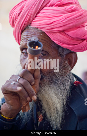 Porträt, Jaisalmer, Indien. Stockfoto