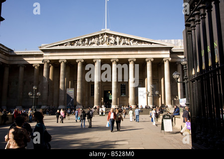 das britische Museum in Bloomsbury, London Stockfoto