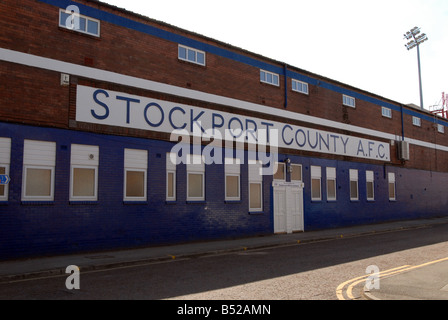 Stockport County AFC Sale Sharks Edgeley Park Stockfoto