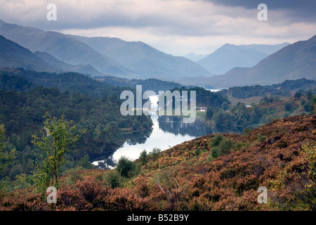 Loch Affric in den schottischen Highlands Stockfoto