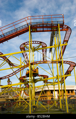 Dizzy Maus Achterbahn im Vergnügungspark Prater in Wien Österreich Europa Stockfoto