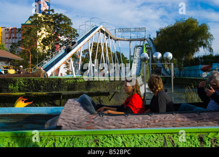 Donau-Sprung im Vergnügungspark Prater in Wien Österreich Europa Stockfoto