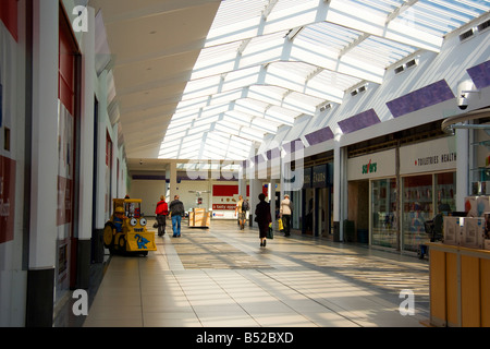 Neu erfassten Bereich Kingsway Zentrum Newport South Wales einkaufen Stockfoto