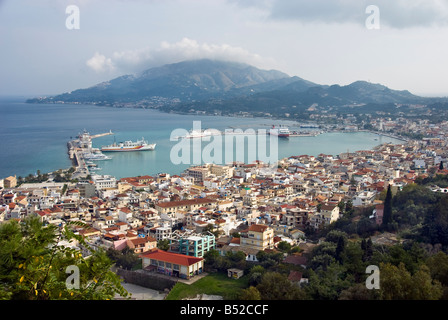 Zakynthos Stadt, Zakynthos, Ionische Inseln Griechenland. Stockfoto