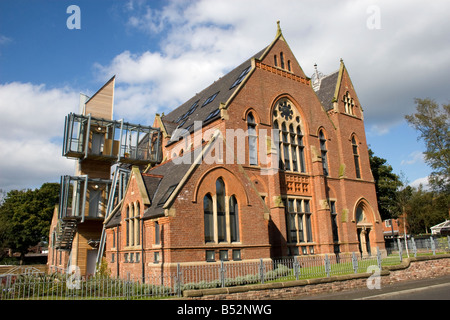 Kirche-Umstellung auf Wohnungen, Prestwich, Manchester, UK Stockfoto