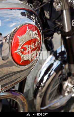 BSA Goldstar Motorrad Stockfoto