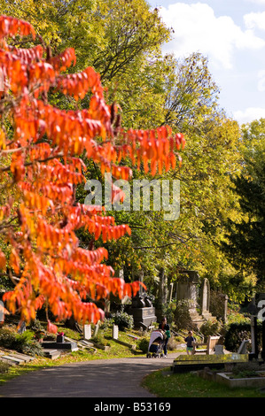 Highgate Friedhof Highgate N6 London Vereinigtes Königreich Stockfoto