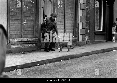 Orange Day-Parade in Pomeroy Co. Tyrone. Nordirland. Juli 1970 70-6810-001 Stockfoto