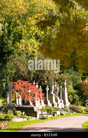 Highgate Friedhof Highgate N6 London Vereinigtes Königreich Stockfoto