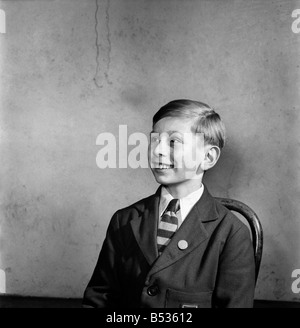 Tischtennis - Mike Chambers. Dezember 1952 C6397 Stockfoto