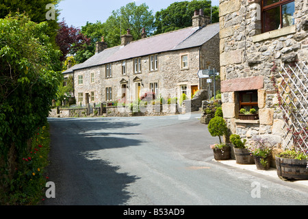 Landstraße in Newton, Wald von Bowland Stockfoto