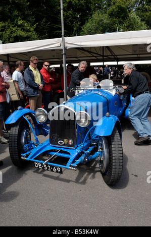 Oldtimer Alfa Romeo Le Mans beim Goodwood Festival of Speed 2008 Stockfoto