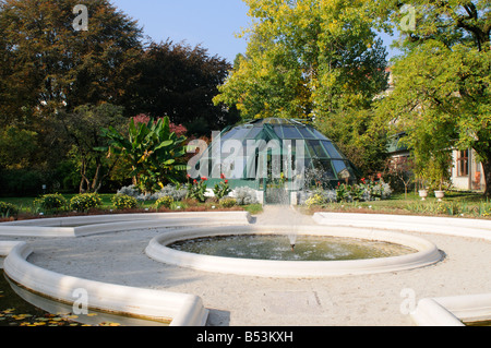 Botanische Gärten Zagreb Kroatien Stockfoto