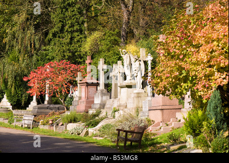 Highgate Friedhof Highgate N6 London Vereinigtes Königreich Stockfoto