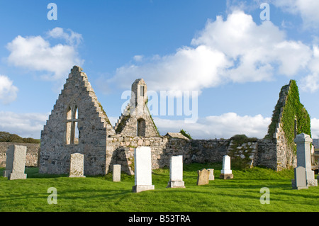 Durness, die Ruinen der alten Kirche und Friedhof in Balnakeil Sutherland Highland Region Schottland UK SCO 1019 Stockfoto