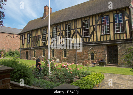 Merchant Adventurer s Hall Guildhall York Stadtzentrum Yorkshire England Juli 2008 Stockfoto