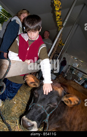 South Hero Apfelfest findet Anfang Oktober in der Lake Champlain Islands Vermont Stockfoto