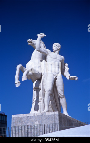 Palazzo della Civiltà del Lavoro, Euro, Rom, Italien Stockfoto