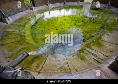 Ein Medievil öffentlichen Lavage (Waschhaus) in Maciet - Gers, südlichen Frankreich Midi-Pyrénées Stockfoto