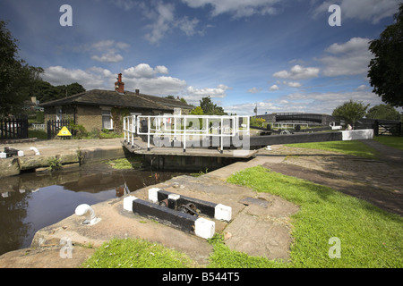 Shepley Brücke Marina auf Calder und Hebble Navigation bei Mirfield West Yorkshire UK Stockfoto