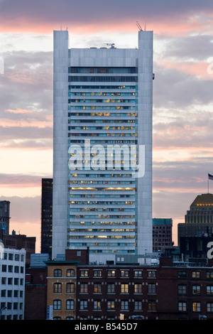 Federal Reserve Bank Building Boston, Massachusetts Stockfoto