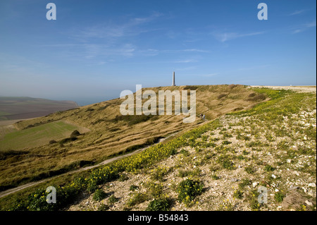 Dover Patrol Bunker WW2 Frankreich Cote d Opale Boulogne Calais Cap Blanc Nez Ferry Sonnenschein Stockfoto