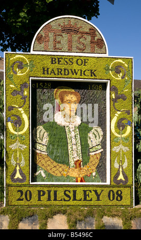 Pilsley auch 2008 auf Bess of Hardwick Thema dressing Stockfoto