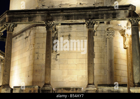 Kathedrale von St. Domnius Sv Duje früher Roman Mausoleum in den Diokletian Palast Split Kroatien Stockfoto